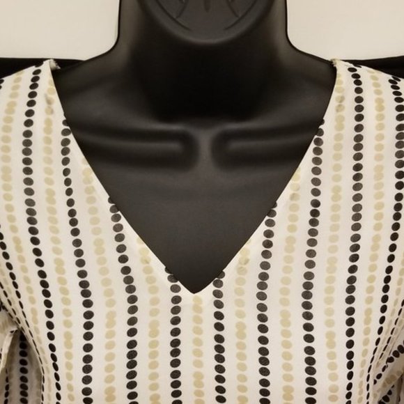 CK Ruffled-Sleeve Blouse - Picture 3 of 8